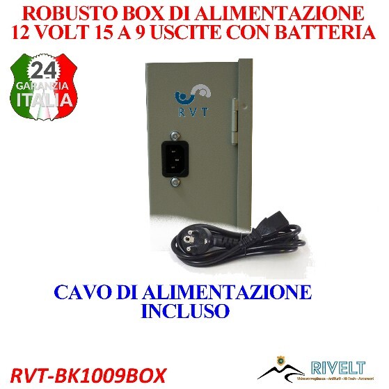 Cassa esterna box di alimentazione