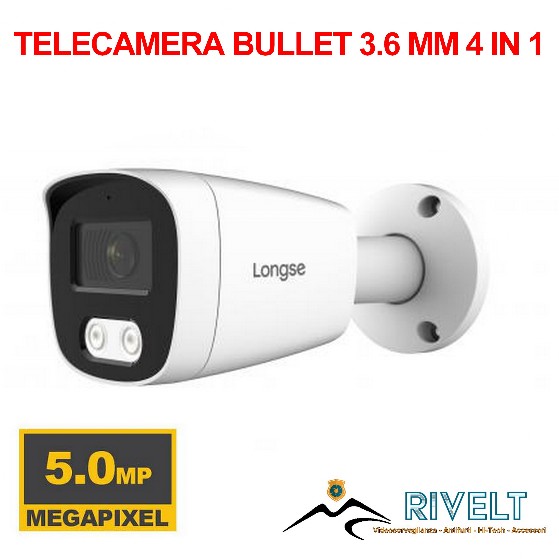 Focale fissa da 3.6 mm